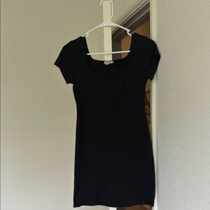 Black Short Sleeve Dress